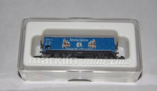Z Scale Marklin 1456 Ahrenexpress Flensburger Bier, Eben ein Flens Beer Car RARE