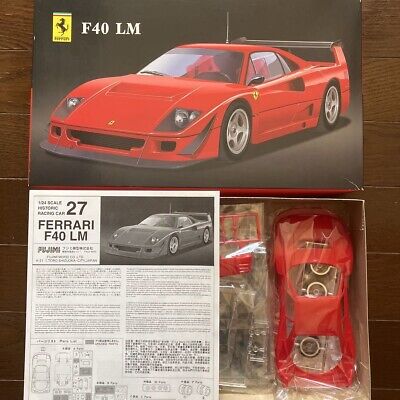 Historic racing car series No.27 1/24 Ferrari F40 LM Plastic model FUJIMI