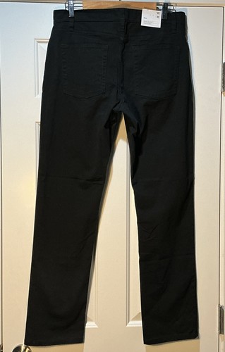 NUEVO Pantalones ajustados calce recto negros ligeros Goodfellow & Co para hombre 32x32 - Imagen 4 de 6
