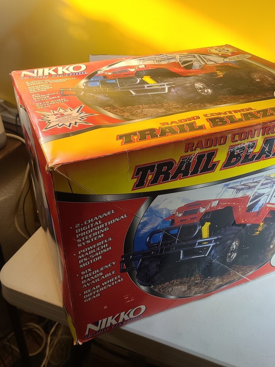 Nikko Radio Control Trailblazer Jeep RC car remote control in Box