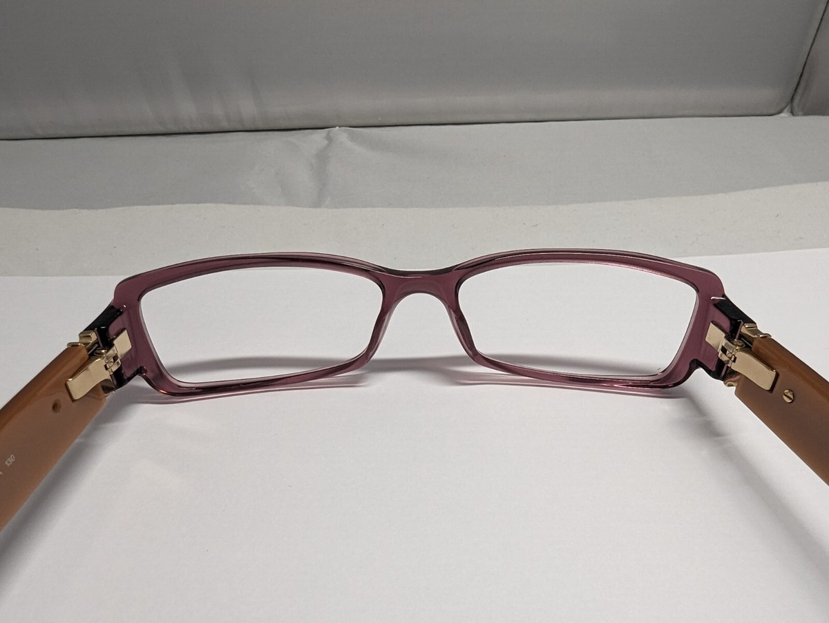 Christian Dior Eyeglasses, Frames Only, Pink/Purple/Brown Christian Dior Eyeglasses, Frames Only, Pink/Purple/Brown
