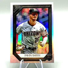 2021 Topps Gallery Baseball Card: PAVIN SMITH RC rookie D-Backs Holo Foil #57. rookie card picture