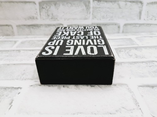 NEW! Funny Box Sign Primitives by Kathy Giving up the Last Piece of Cake - Picture 8 of 12