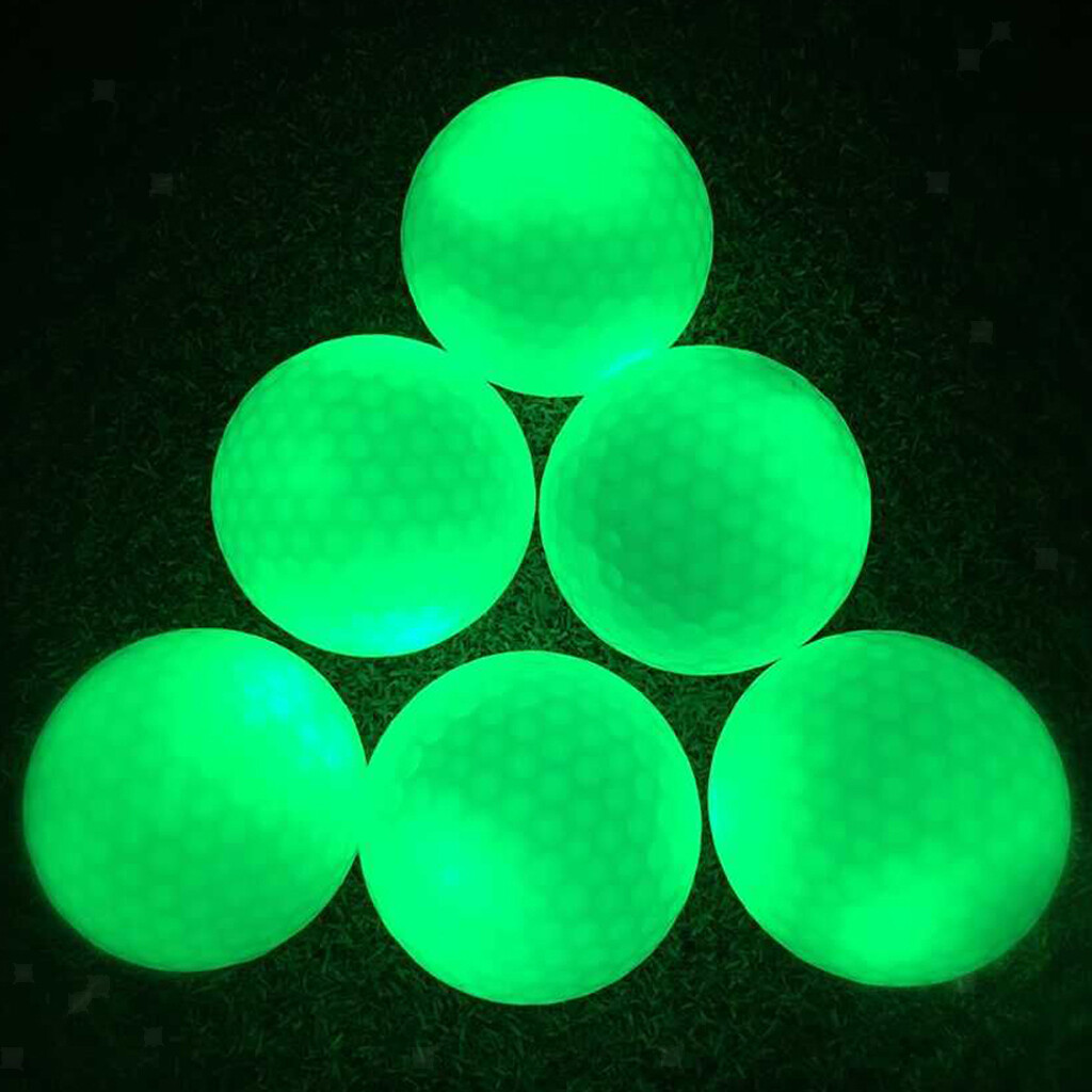 LED Golfbälle Bunt - Leuchtende Golfbälle Für Nacht-Training