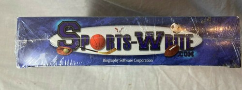 Sports Write Software - Multimedia Sports Journal / Scrapbook Sealed NEW 3.1-98 - Picture 3 of 5