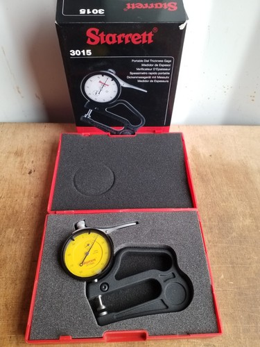 *NUEVO* Medidor de Espesor Starrett MÉTRICO No. 3015 Nuevo - En caja y en caja - Imagen 3 de 16