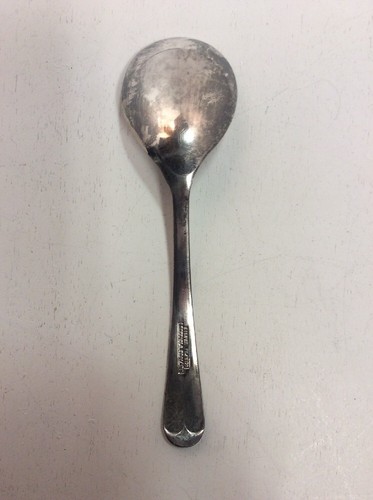 Vintage Sheffield Silver Plate Baby Infant Feeding Spoon KitchenGnu - Picture 2 of 9