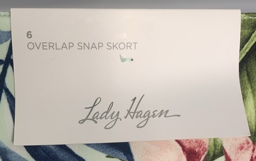 Lady Hagen Women's 16” Palm Overlap Golf Skort, Palm Mint, Size 6 NWT MSRP $65 - Bild 7 von 12