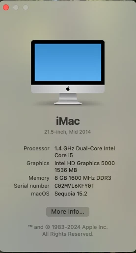 Actualización/instalación de iMac USB parcheado para MacOS 15 Sequoia en Mac no compatibles Foto 2 de 3
