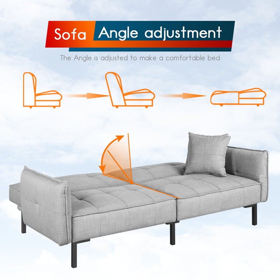 Futon Sofa Bed Couch Bed Sleeper Sofa Folding Sofa Small Sofa