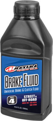 MAXIMA DOT 4 Universal Street & Off-Road Brake & Clutch Fluid Oil Lube 16.9oz