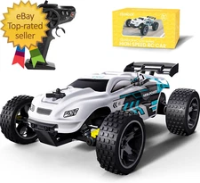 RC Cars Remote Control Car for Kids, 1:18 Scale 20 KM/H 2WD Offroad Buggy, 2.4Gh