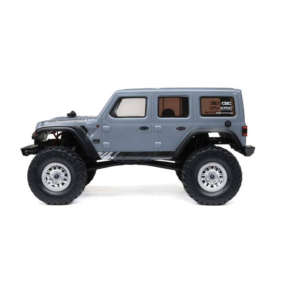 Axial SCX24 Jeep Wrangler JLU 4WD RTR Scale Mini Rock Crawler Gray AXI00002V3T3 - Image 3 of 4