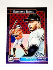 Anthony Santander 2021 Panini Donruss Optic DK Liberty Prizm 37/45 #4 Orioles