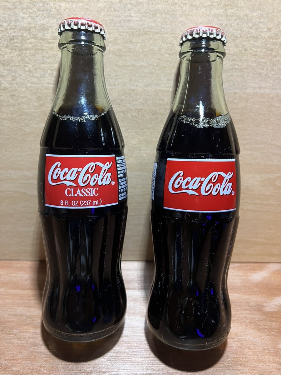 コーラ 1997 Coca-Cola Classic Coke Bottle Glass Unopened 8oz USA | eBay