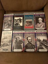 The Civil War-A Film by Ken Burns-VHS-set of 8 - PBS Home Video