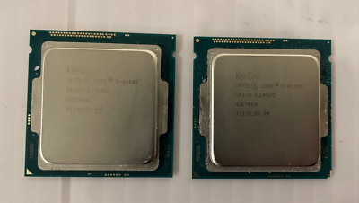 Lot of 2 Working Intel Core i3-4160T 3.1 GHz 5 GT/s LGA 1150 CPU Processor SR1PH