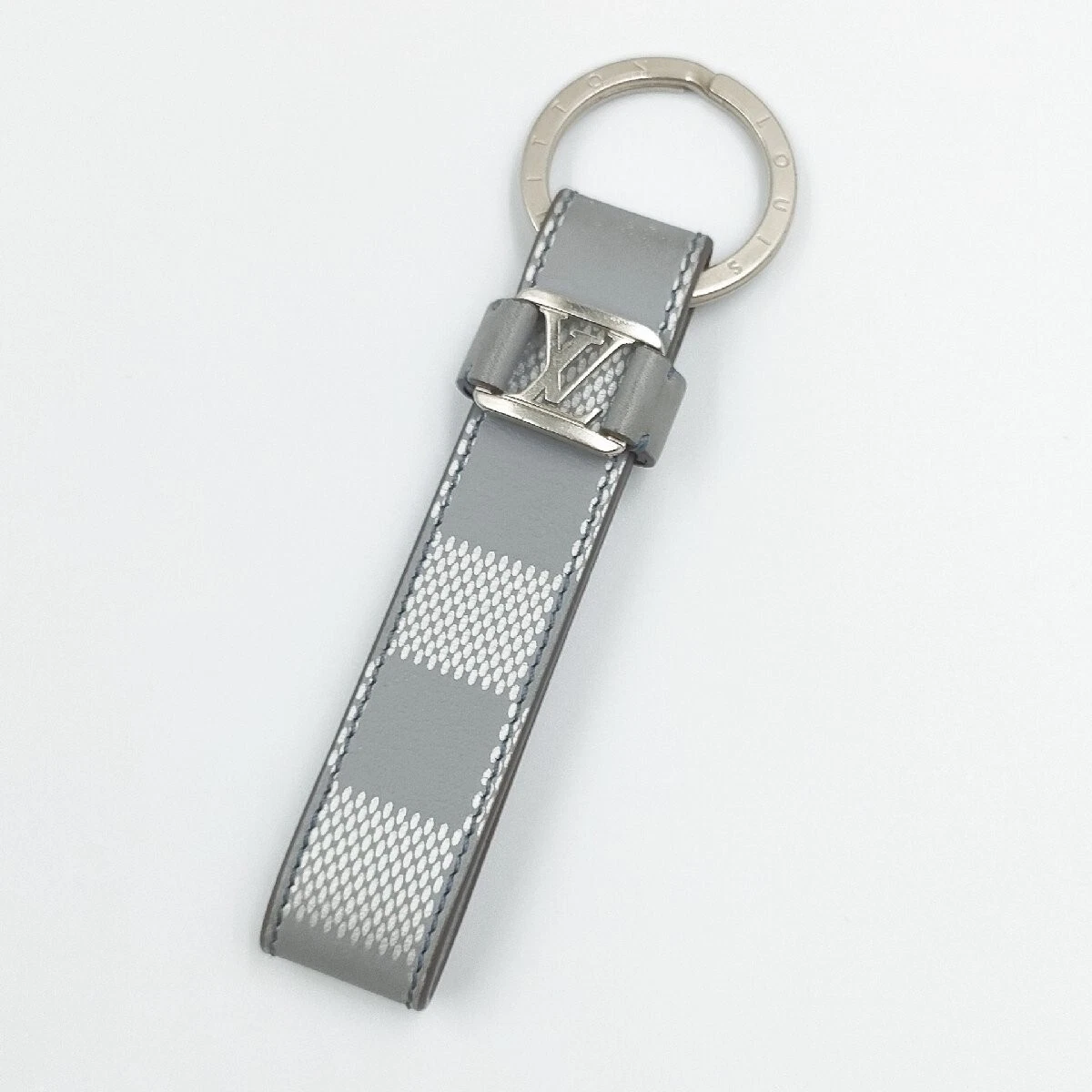 Louis Vuitton damier Porte Cles Dragonne Keyring Keychain Bag 