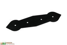 4 x Arrow Head Decorative Timber Railway Sleeper Brackets Planter Black