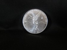 2020 Mexico Libertad 1 oz Silver Limited BU Round Capsuled AG-47 Bullion Coin