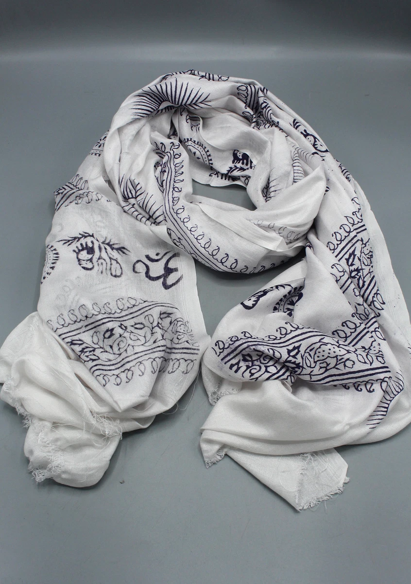 Om printed cheap shawl