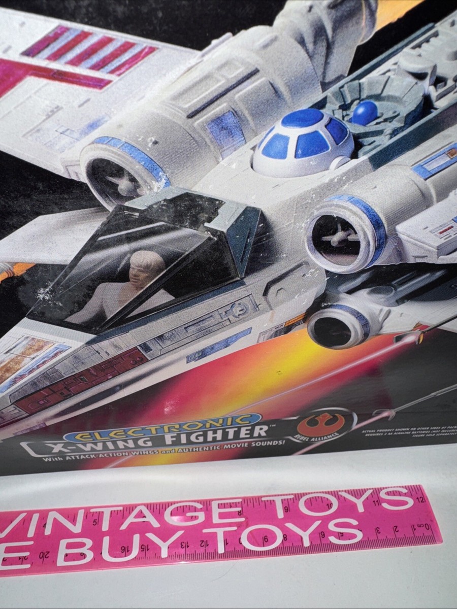 ケナー 1995 スターウォーズ  Ｘ-ウイング  他4点セット Kenner Power of The Force Star Wars X-Wing Fighter Jet for