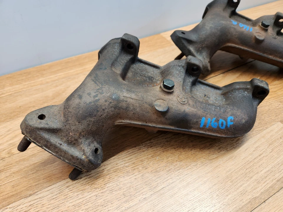 ✅ 1985-1988 OEM BMW E28 528e Motor M20 Conjunto de Pares de Coletor de Escape - Imagem 3 de 4