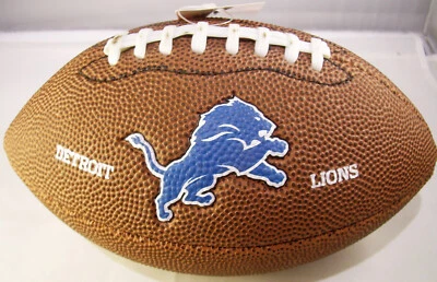 WILSON NFL Team Logo Mini Football DETROIT LIONS