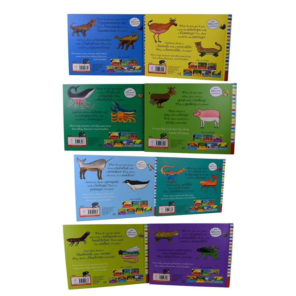 Axel Scheffler's Flip Flap Series 8 Books Collection - Age 0-5 - Hardcover - Image 3 of 4