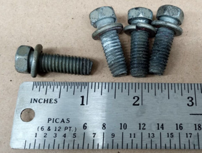 Troy Bilt Storm 8526 31AS6GN3766 Engine Bolts 7100654A (set of 4 
