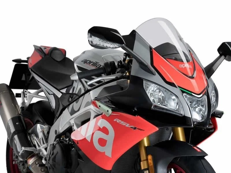 Alerones deportivos Puig Black de carga aerodinámica Aprilia RSV4 RR 2015-2020 Foto 4 de 4