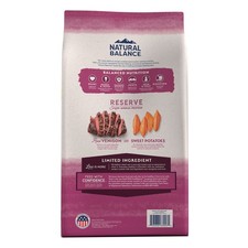 Natural Balance Limited Ingredient Diet Adult Dry Dog Food, Venison, 22 LB