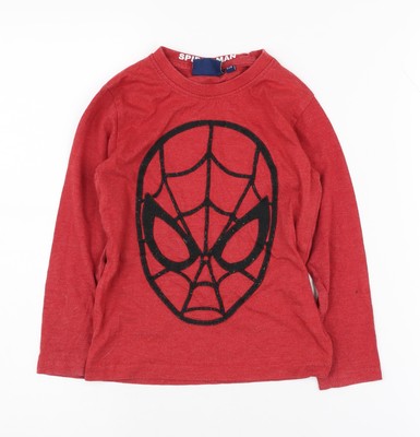 Rock 'n' Roll Piraten Jungen Spider-Man rot T-Shirt 5-6 Jahre