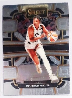 Diamond Miller 2024 Panini Select WNBA Base Prizms #25 Minnesota Lynx