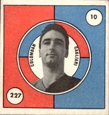 Figurina Calciatori VAV 1957/58 # 227 Colomban Cagliari