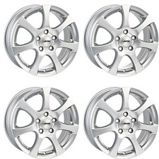 4 Jantes Autec Zenit 5.5x14 5x100 SIL pour VW Polo Fox
