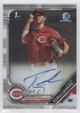 2019 Bowman Draft Chrome Draft Pick Auto Tyler Callihan #CDA-TC Auto 0f1f