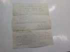 Civil War Document 1865 3rd Maryland Battalion Special Requisition Signature VTG
