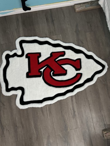 CHIEFS Handmade Tufted Rug | eBay