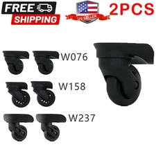 2Pcs Luggage Wheel Replacement For Samsonite Luggage American Trolley Wheel USA