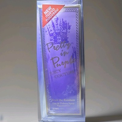 Juicy Couture Pretty in Purple Eau De Toilette Spray 2.5 fl oz, New/Sealed
