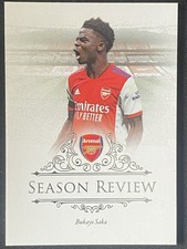Bukayo Saka 2022 Futera Arsenal Season Review /015 #SRA11