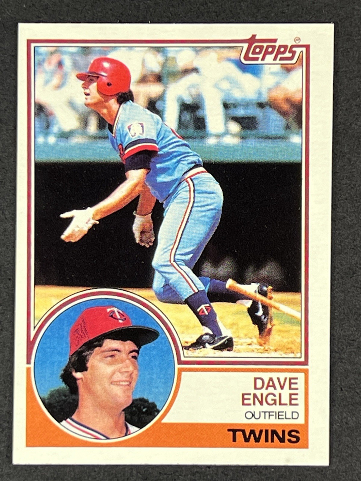 1983 Topps #294 Dave Engle Minnesota Twins #294