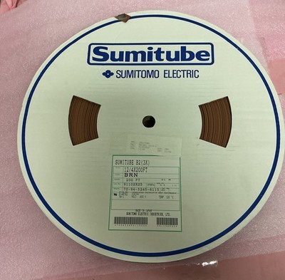 Sumitomo Electric Sumitube B2 (3X) Shrinkable Tubing BRN 200ft.