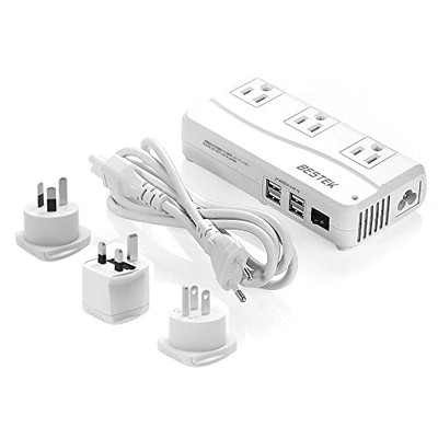 BESTEK Step Down Voltage Converter 220V-240V to 100V 200W Transformer for Japan