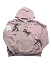 Named Collective Free Falling Pink-purple Hoodie, Size L-XL, Unisex, Great, Rare