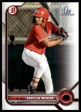 2022 Bowman #BP-93 Braylin Minier Prospects