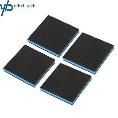 For Condenser Unit 4Pcs 6'' × 6'' × 7/8'' Rubber Anti Vibration Pads EVA Sandwich