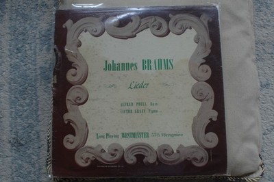 Brahms, Lieder, Poell, Westminster WL 5053