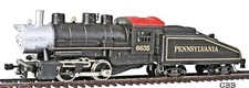 HO Scale PENNSYLVANIA 0-4-0 Locomotive & Tender Model Power MRC New in Box 96635
